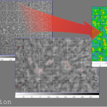 The image on the right is adjusted to allow the eyes to recognize the approximate temperature of the Sun chromosphere. Processing: SAOImage ds9